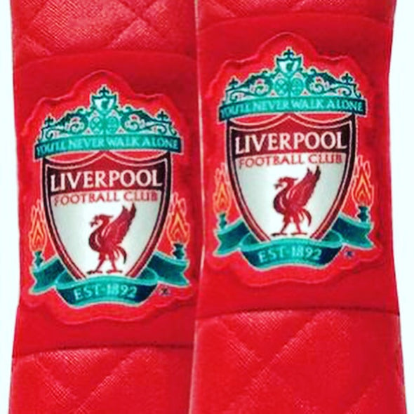 Liverpool Car Seat Belt Covers Royal Reds (pair(